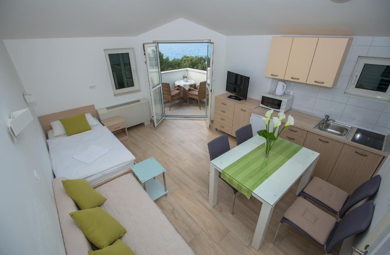 Apartments Beach มาคาร์สกา ภายนอก รูปภาพ
